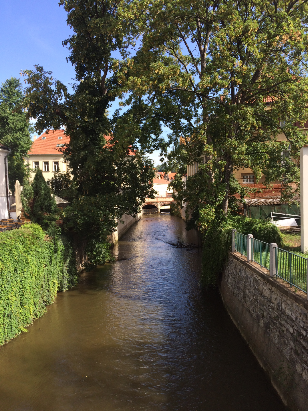 Behind the Prague Hotel